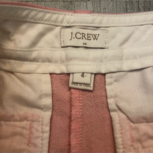 J. Crew lightweight cotton pink shorts - Picture 3 of 4
